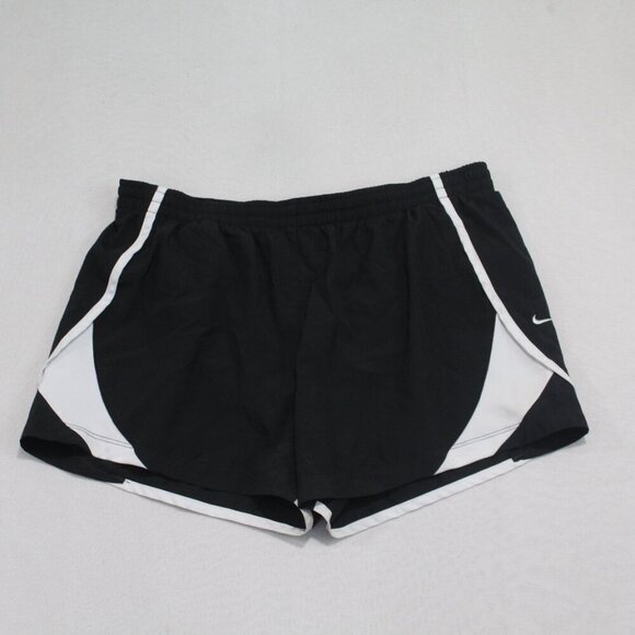 Nike Women Black Shorts Performace Running Active Size Large - Picture 6 of 8